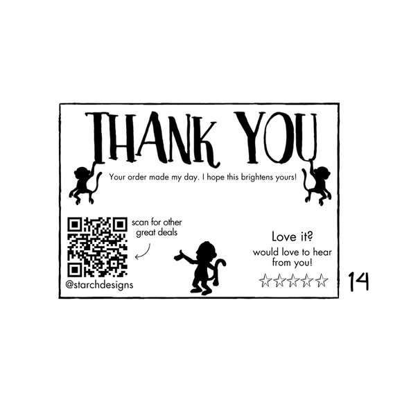 Various design Small Business Thank U StiX - Picture 4 of 16